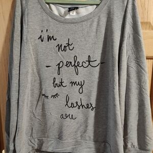 Torrid Gray Graphic Women's Sweater